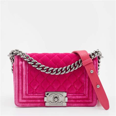 small pink chanel boy bag|Chanel boyfriend bag medium.